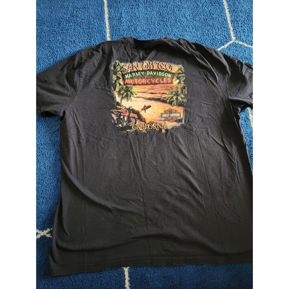 Harley-Davidson Black Short Sleeve Tee